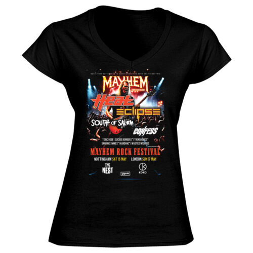 2026 Festival Design - GD78 Softstyle® Ladies' V-Neck T-Shirt Thumbnail