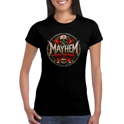 2027 Festival Logo - GD72 Softstyle® Ladies' T-Shirt Thumbnail
