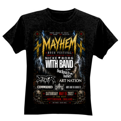 2027 Festival - Single Side Saturday Lineup - GD01 Softstyle Adult T-Shirt Thumbnail