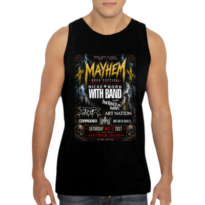 2027 Festival - Single Side Saturday Lineup - GD12 Softstyle® Adult Tank Top Thumbnail