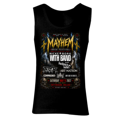 2027 Festival - Single Side Saturday Lineup - GD77 Softstyle® Ladies' Tank Top Thumbnail
