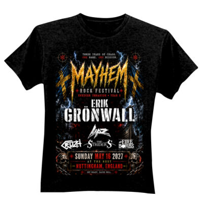 2027 Festival - Single Side Sunday Lineup - GD01 Softstyle Adult T-Shirt Thumbnail