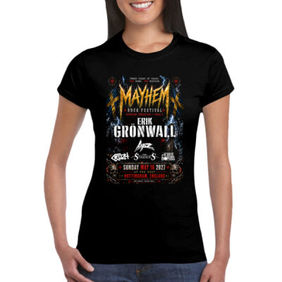 2027 Festival - Single Side Sunday Lineup - GD72 Softstyle® Ladies' T-Shirt Thumbnail