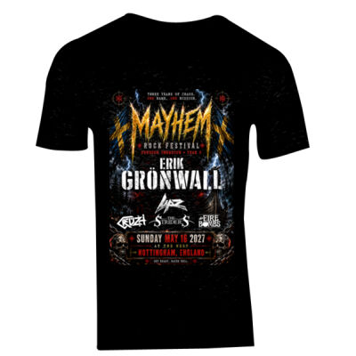 2027 Festival - Single Side Sunday Lineup - GD10 Softstyle® Adult V-Neck T-Shirt Thumbnail
