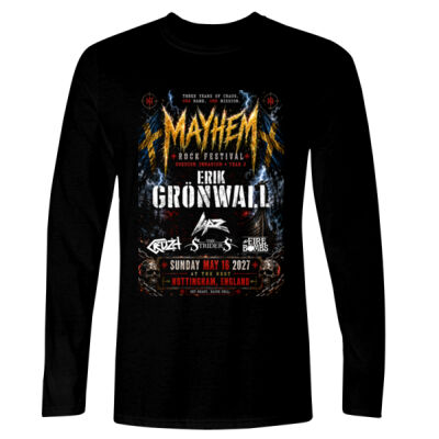 2027 Festival - Single Side Sunday Lineup - GD11 Softstyle® Adult Long Sleeve T-Shirt Thumbnail