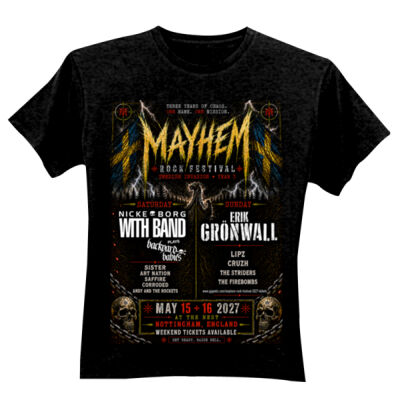 2027 Festival - Single Side Weekend Lineup - GD01 Softstyle Adult T-Shirt Thumbnail