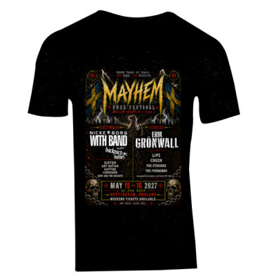 2027 Festival - Single Side Weekend Lineup - GD10 Softstyle® Adult V-Neck T-Shirt Thumbnail