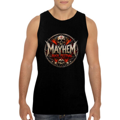 2027 Festival - Double Side Saturday Lineup - GD12 Softstyle® Adult Tank Top Thumbnail